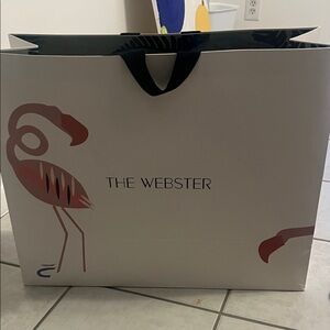 The Webster Flamingo Shopping Bag